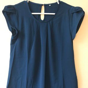 Brand New Navy Blouse